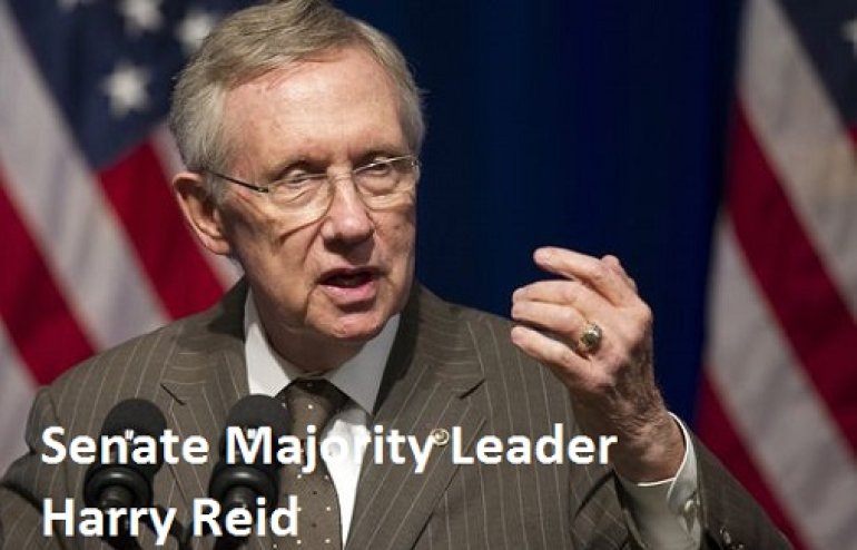 Senate Majority Leader Harry Reid